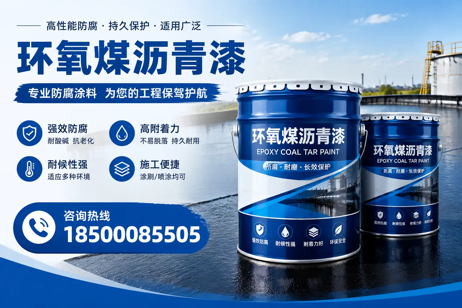 环氧煤沥青漆与其他漆类的比较，西城用户的选择依据