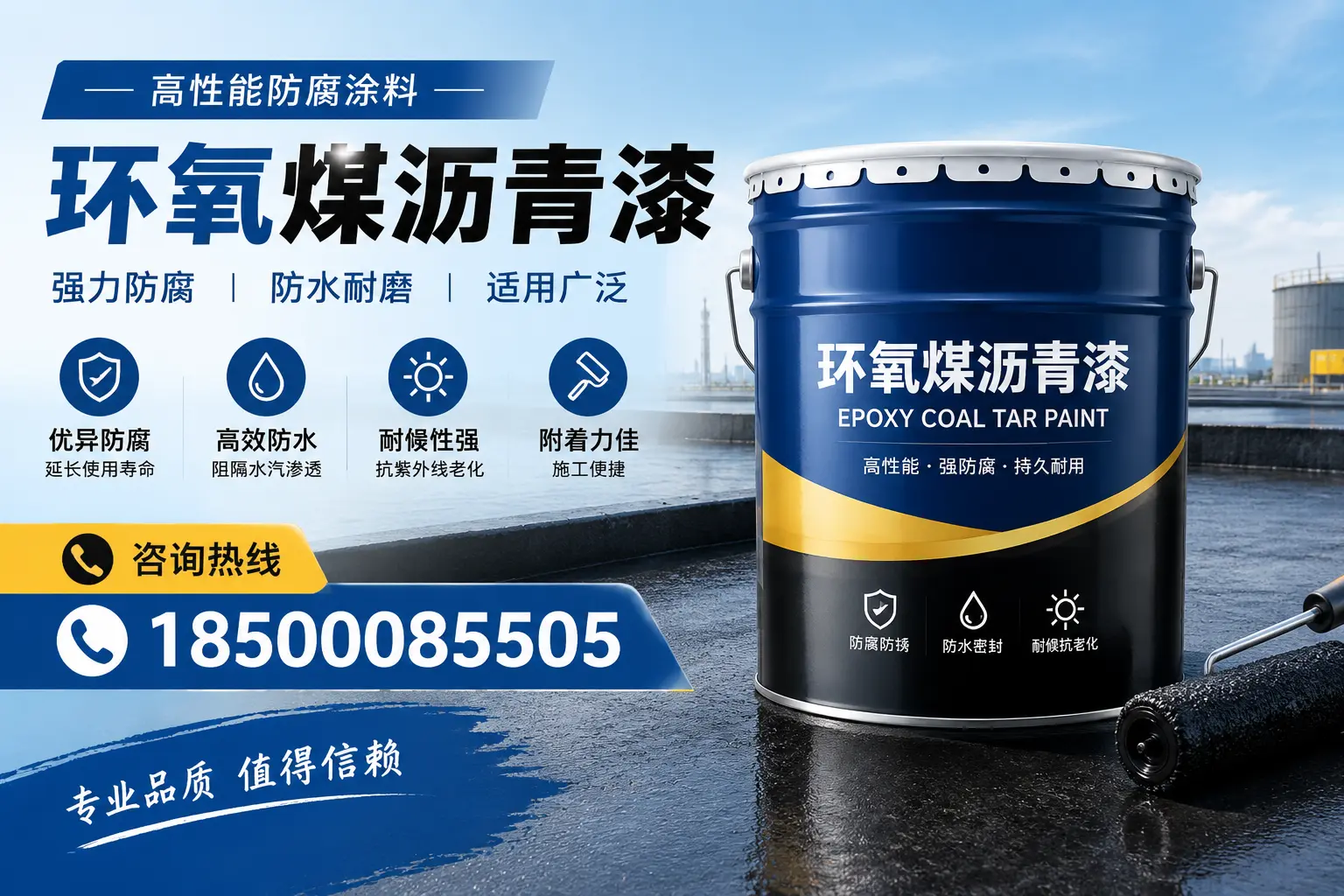 环氧煤沥青漆的主要成分与功能，西城用户深度了解